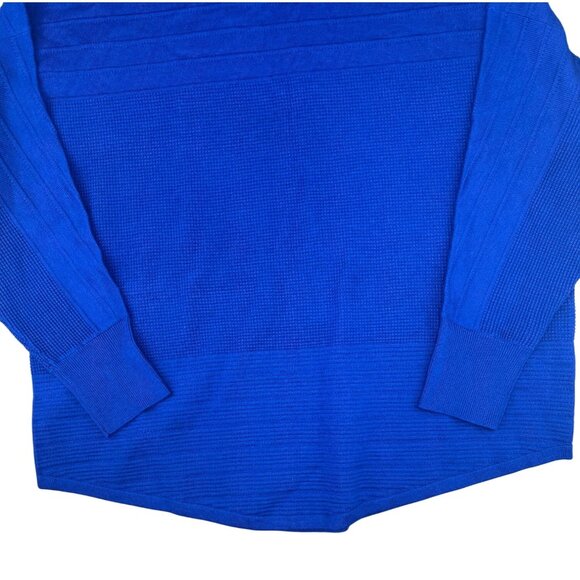 Rafaella Sports Wear Womens Blue Textured Knit Pullover Sweater 1X - Picture 9 of 11